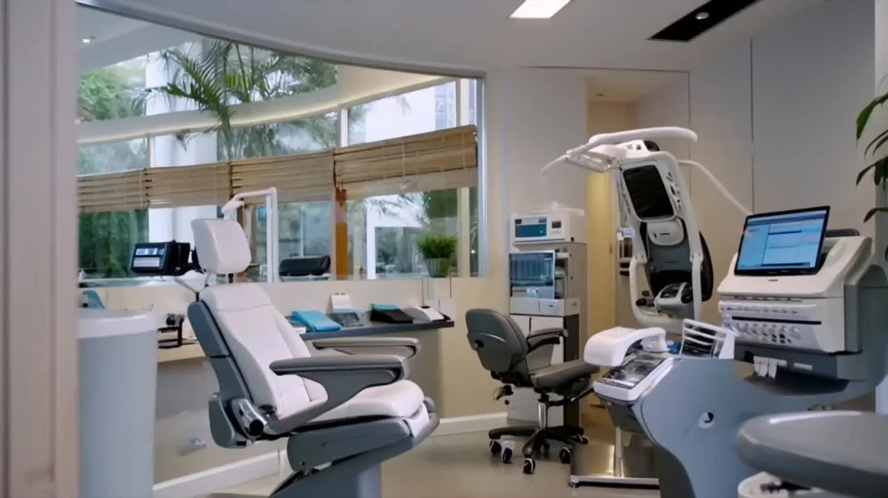 Modern treatment room at Desert Dental Group