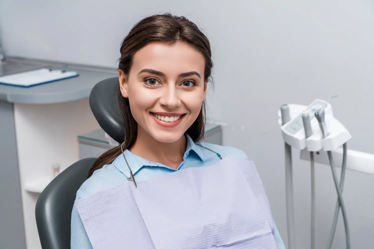 Friendly Desert Dental Group team member with a patient